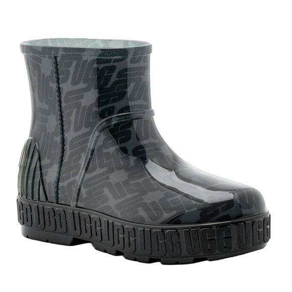 Ugg Drizlita Graphic Monogram Wellie Boots - Picture 2 of 6